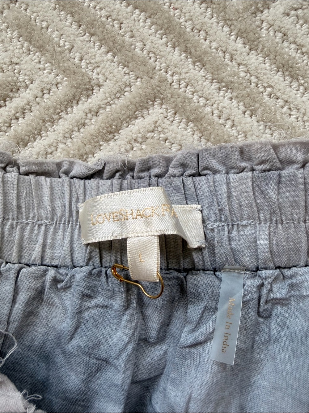 LoveShackFancy Ruffle Mini Skirt - Picture 4 of 4